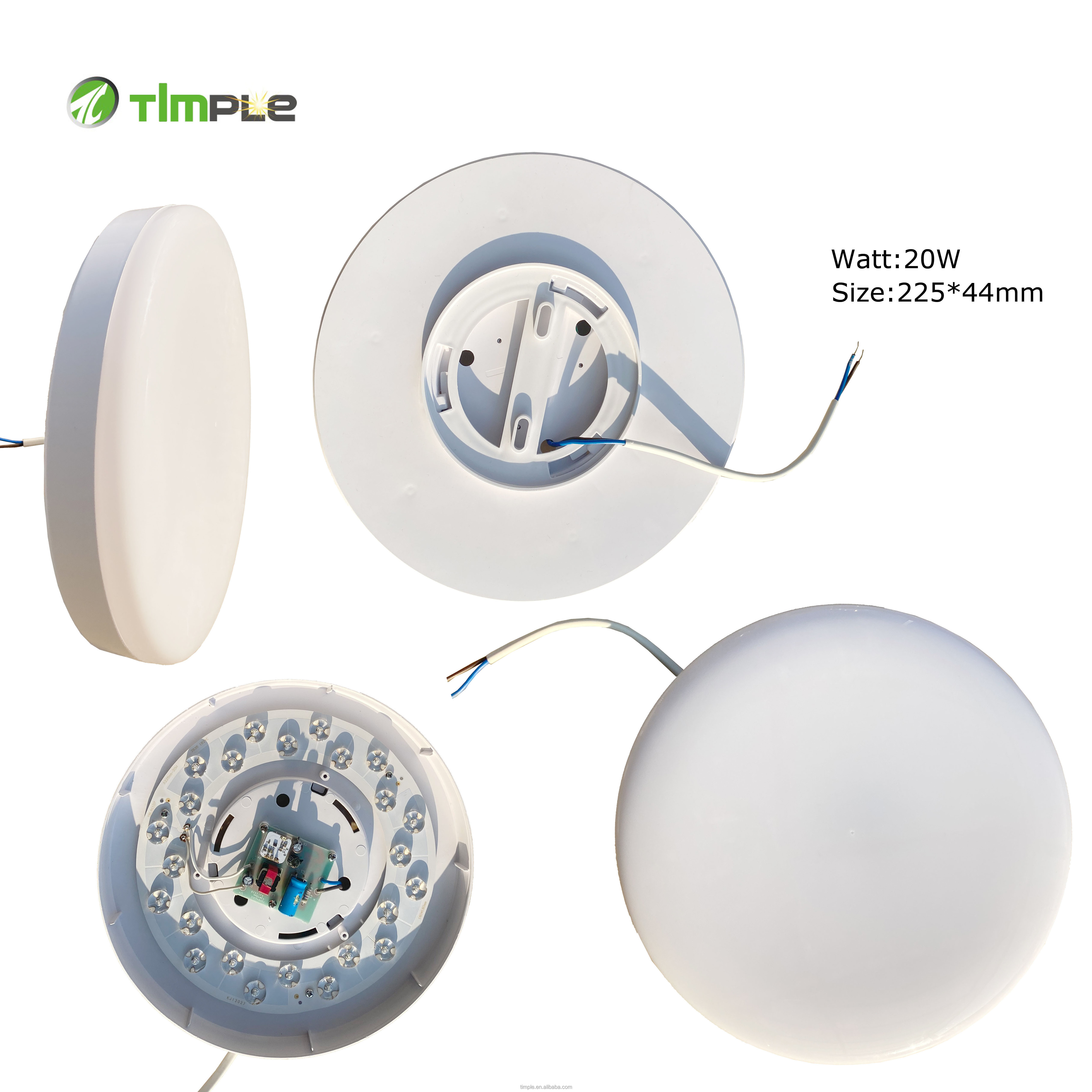 Customization Radar motion sensor led ceiling light surface mounted motion detection 18-24w ceiling light