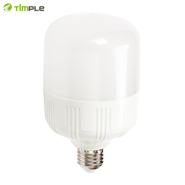 Electric Energy Saving Light E27 10W/15W/20W/30W 40W 50W Flicker Free Led Bulb High Brightness T Shape Led Bulb