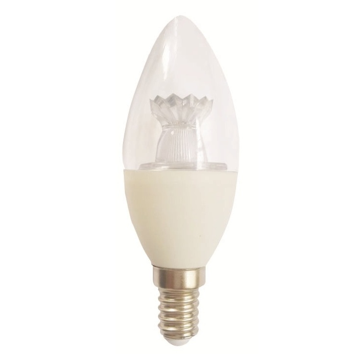 C37 Indoor Bulbs For Chandelier E27 E14  LED Candle Bulb Light C37