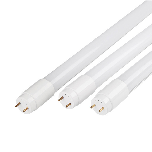 TIMPLE China factory supplier T8 LED Tube light glass+plastic lamp 9W/18W/24W