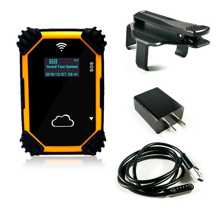 Cloud Software 4G Sim Card 125khz  Security Tracking patrol Guard Tour System rfid guard tour system