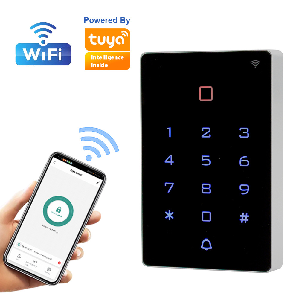 Waterproof Keypad Access Control Wifi Tuya Rfid Card Readers Access Control