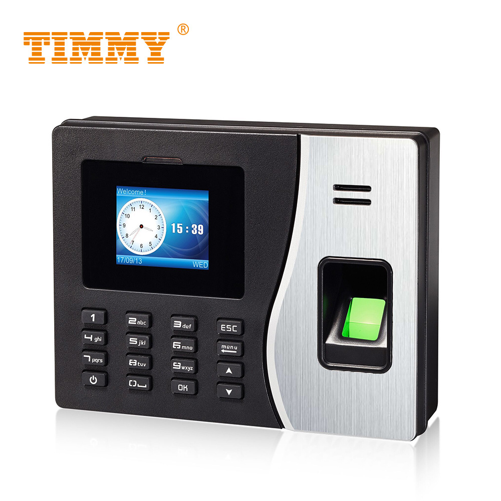 TCP/IP TM02 Smart Attendance Clock Employee Recording Device Electronic Machine Biometric Finger print Time Attendance