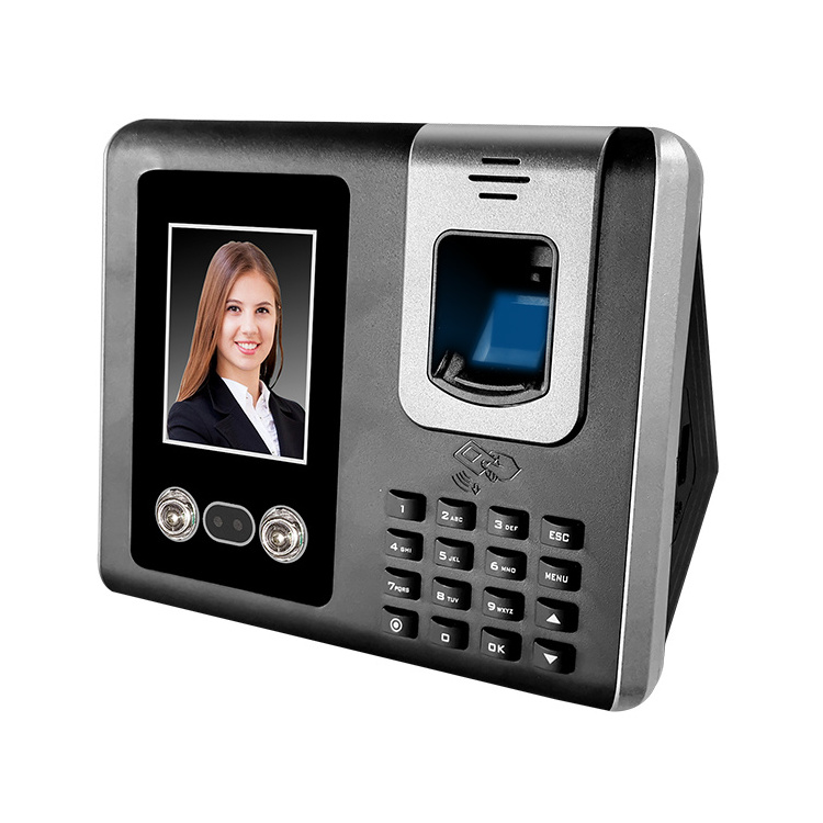 Timmy Punch Time Clock Scanner Biometric Fingerprint And Face Recognition Finger Print Access Control Machine