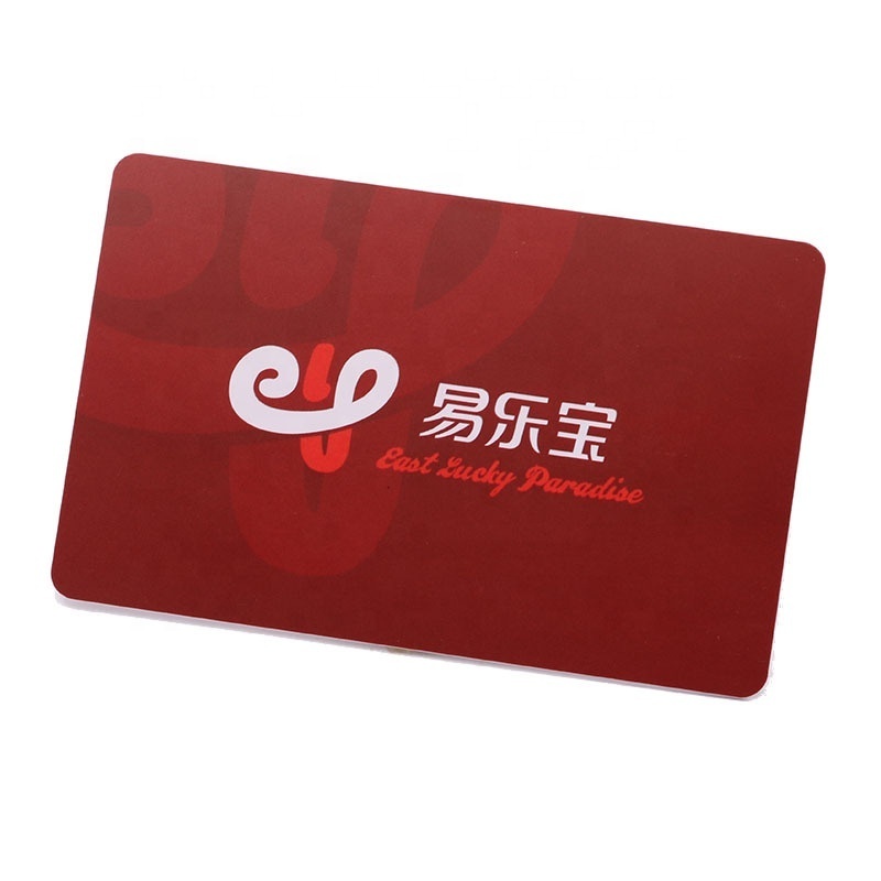 Custom Print plastic VIP Card/ PVC membership card for loyalty system