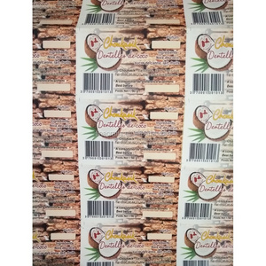 customized adhesive label paper , barcode label stickers , price label