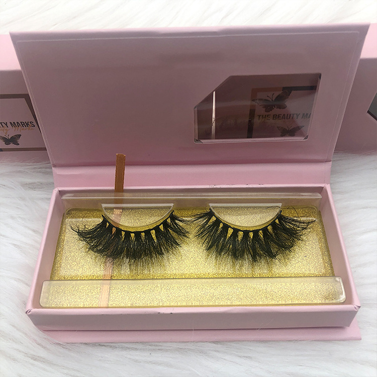 mini suitcase 5 pairs mink eyelash set lashes3d wholesale vendor 25mm  mini suitcase for eyelashes