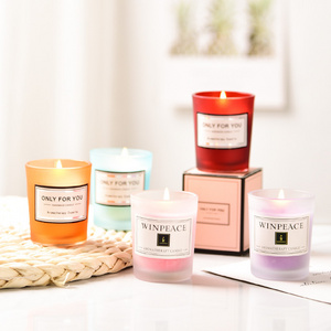 Scented Candles Luxury Private Label Candles Making by Soy Wax