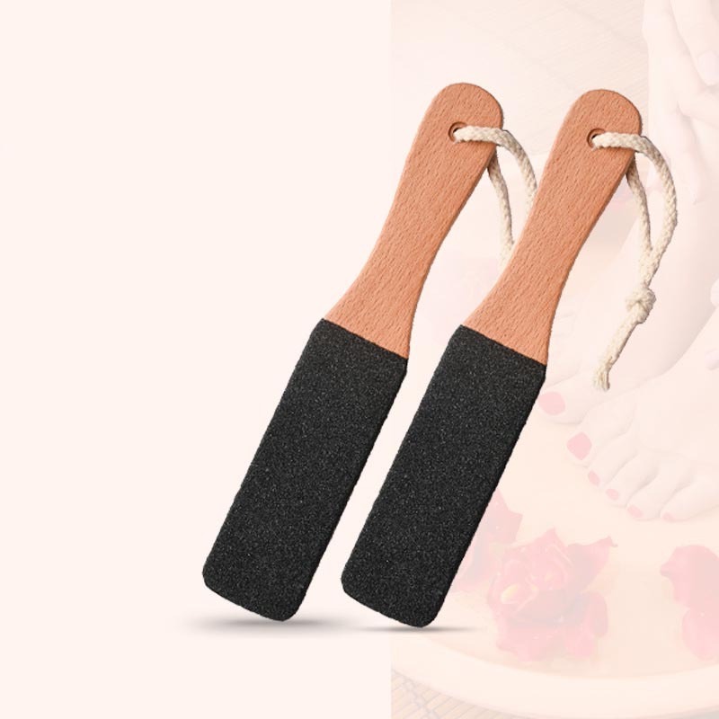 Amazon Hot Sale Pumice Stone Foot Callus Remover Pedicure Foot File Callus Remover with Wooden Handle