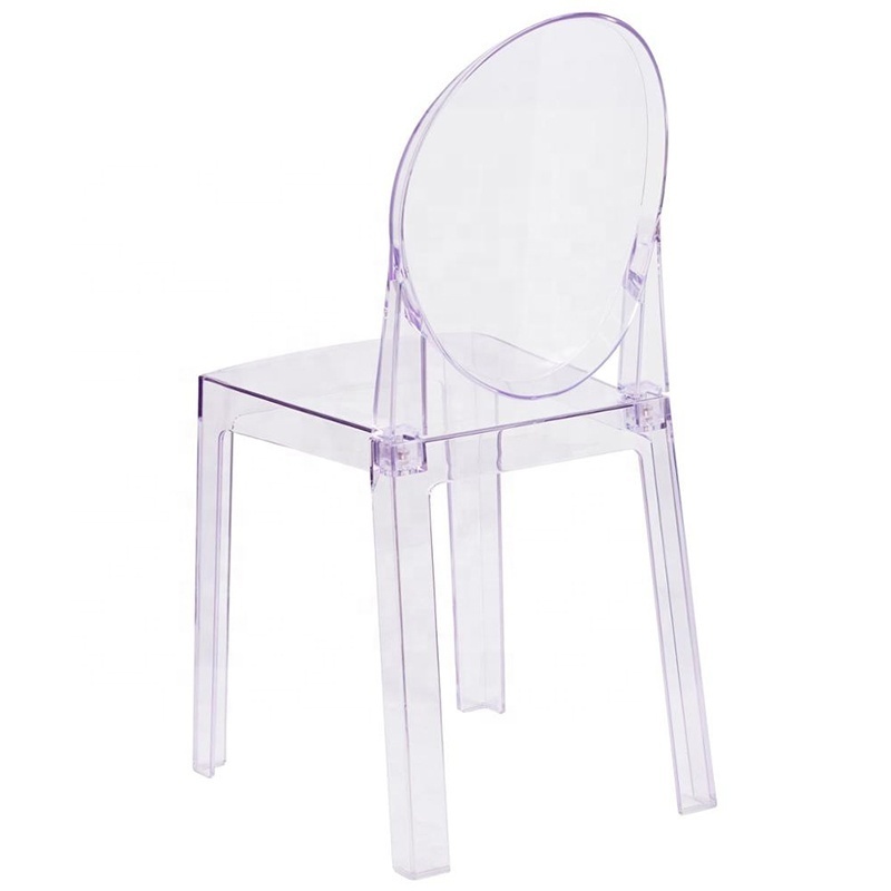 Custom Size Children Kids White Plastic Ghost Chair For Event Chair