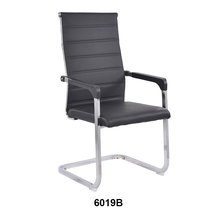 Hot sale office visitor waiting guest chair without wheels