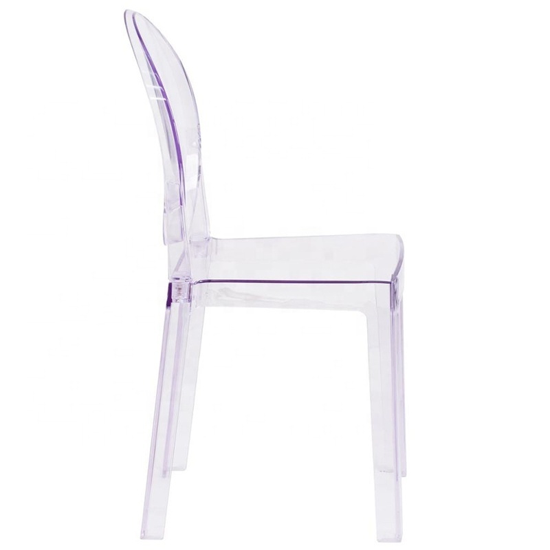 Custom Size Children Kids White Plastic Ghost Chair For Event Chair