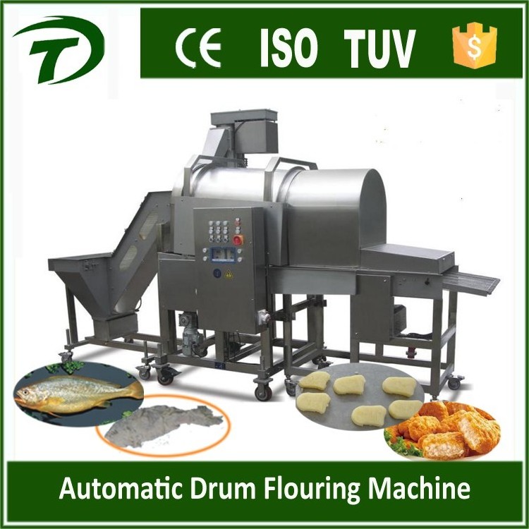 New Arrival Chicken Popcorn Nuggets Batter Breading Coating Machine