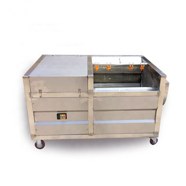 Hot sale cassava peeling and washing machine potato brush washer automatic potato peeling machine