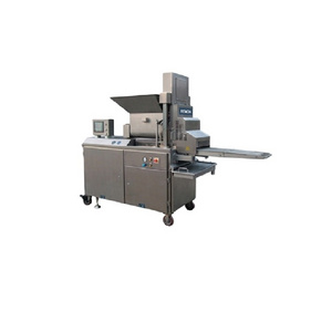 Automatic hamburger patty forming meat process burger making machine