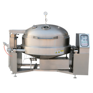 600L Fruit Jam Vacuum Cooking Mixer Kettle