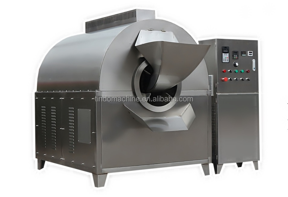 Automatic Nuts Roaster Drum/Pumpkin Seed Peanut Roasting Machine