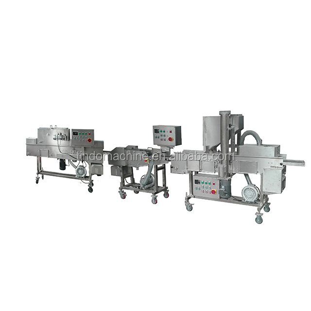 Automatic hamburger patty forming meat process burger making machine