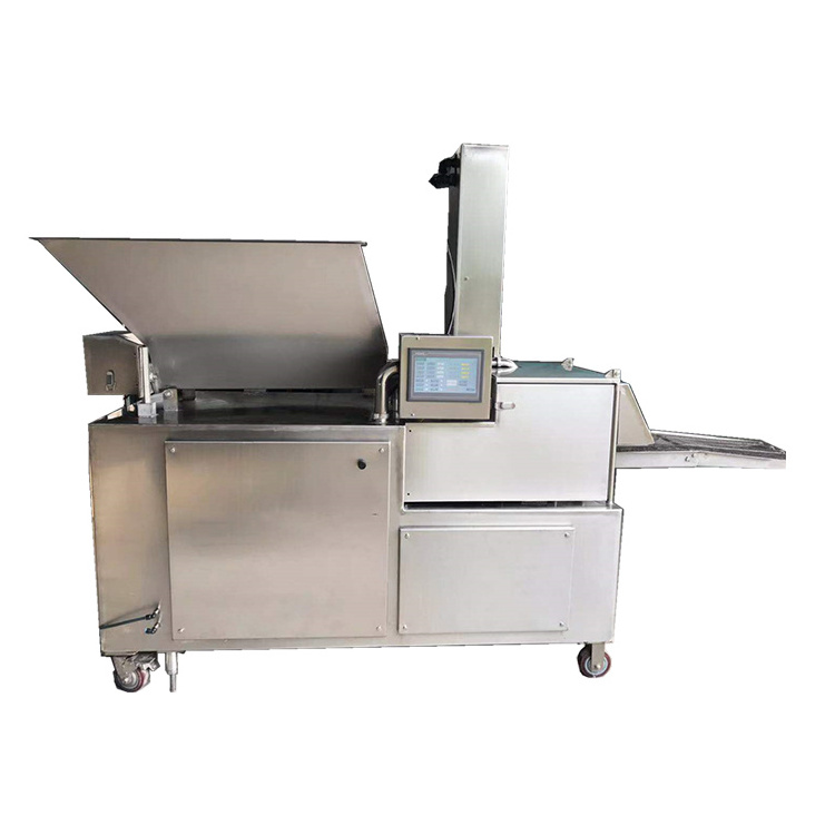 Meat Burger Patty Making Machinery Patty Pressing Machine Meat Pattie Production Line