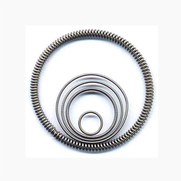 Precision O ring circular shape spring steel interlock garter extension spring