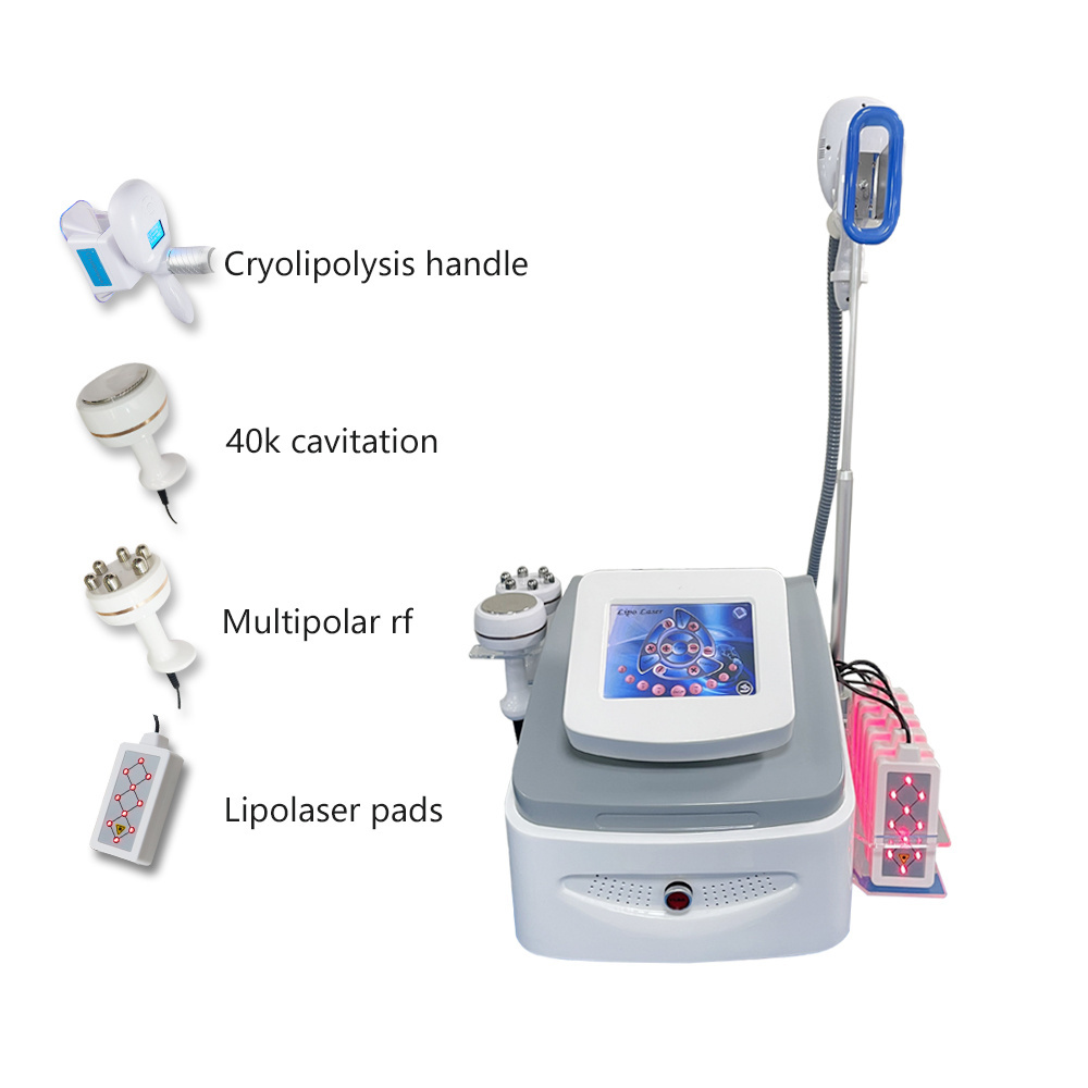 Multi-functional cryolypolise fat freezing machine ultrasonic cavitation maquina criolipolisis body slimming machine