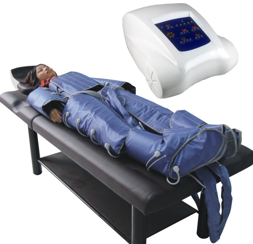 Full body infrared pressotherapy lymphatic drainage machine with electric muscle stimulation