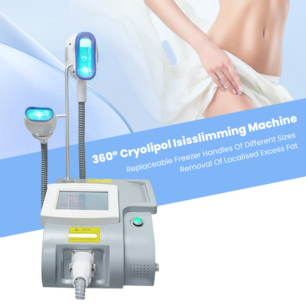 360 Cryolipoliyse Fat Freezing Machine Equipment Handle Cryotherapy Slimming Criolipolis Cryo Fat Cryolipolysy Machine