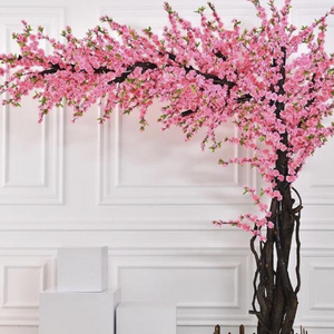 180cm Giant Japanese pink cherry blossom Sakura tree with real like fabric flower