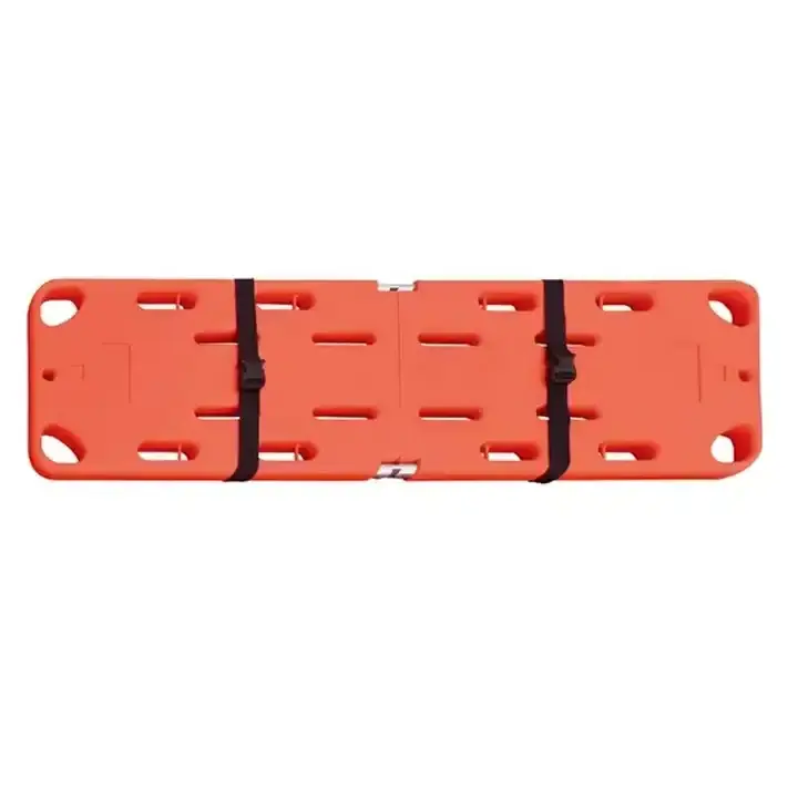 Double Fold Rescue Lifeguard Transfer Patient Folding Spine Board for Emergency