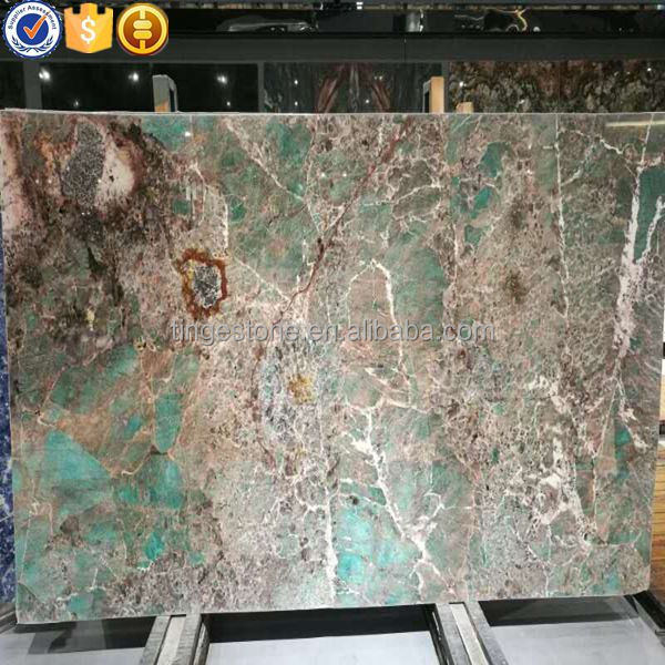 Brazil beauty amazonite granite stone for kitchen top