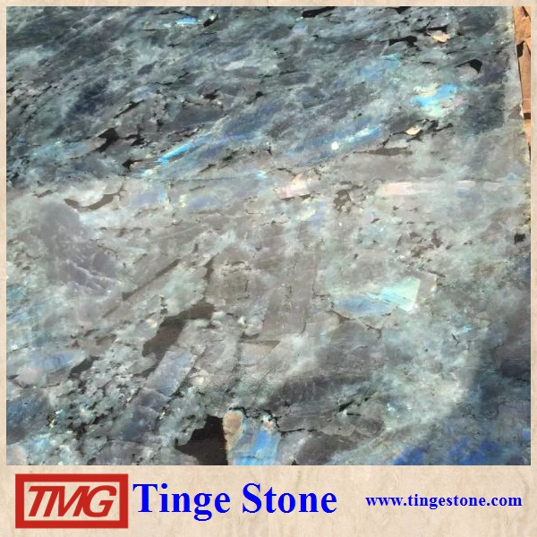 Beautiful Labradorite blue granite for countertop