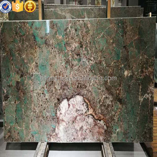 Brazil beauty amazonite granite stone for kitchen top