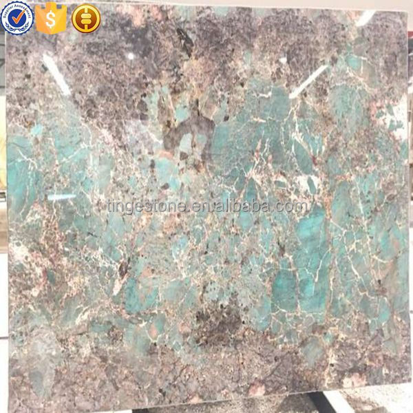 Brazil beauty amazonite granite stone for kitchen top