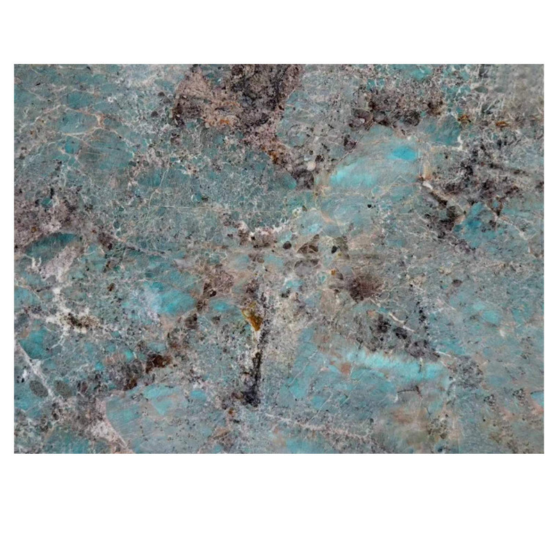 Popular Polished Amazonite Granite Slab for Interior design