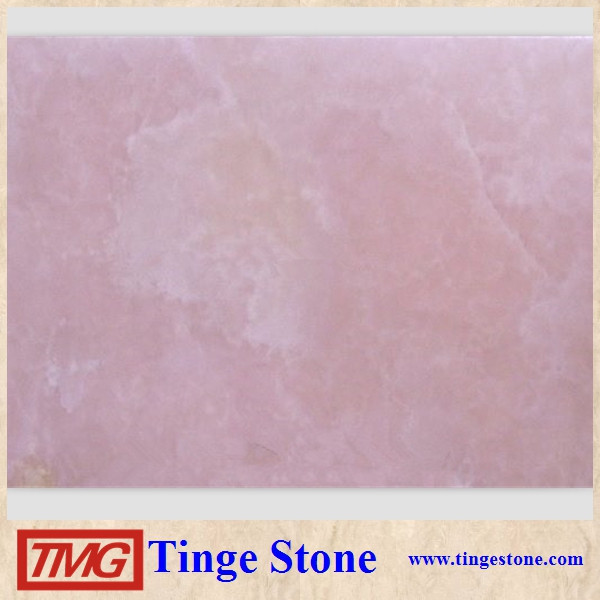 Pink Onyx Marble Slab With Factory Price