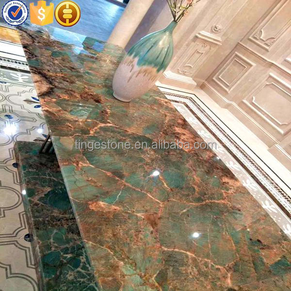 Perfect Green polished amazonite granite slabs