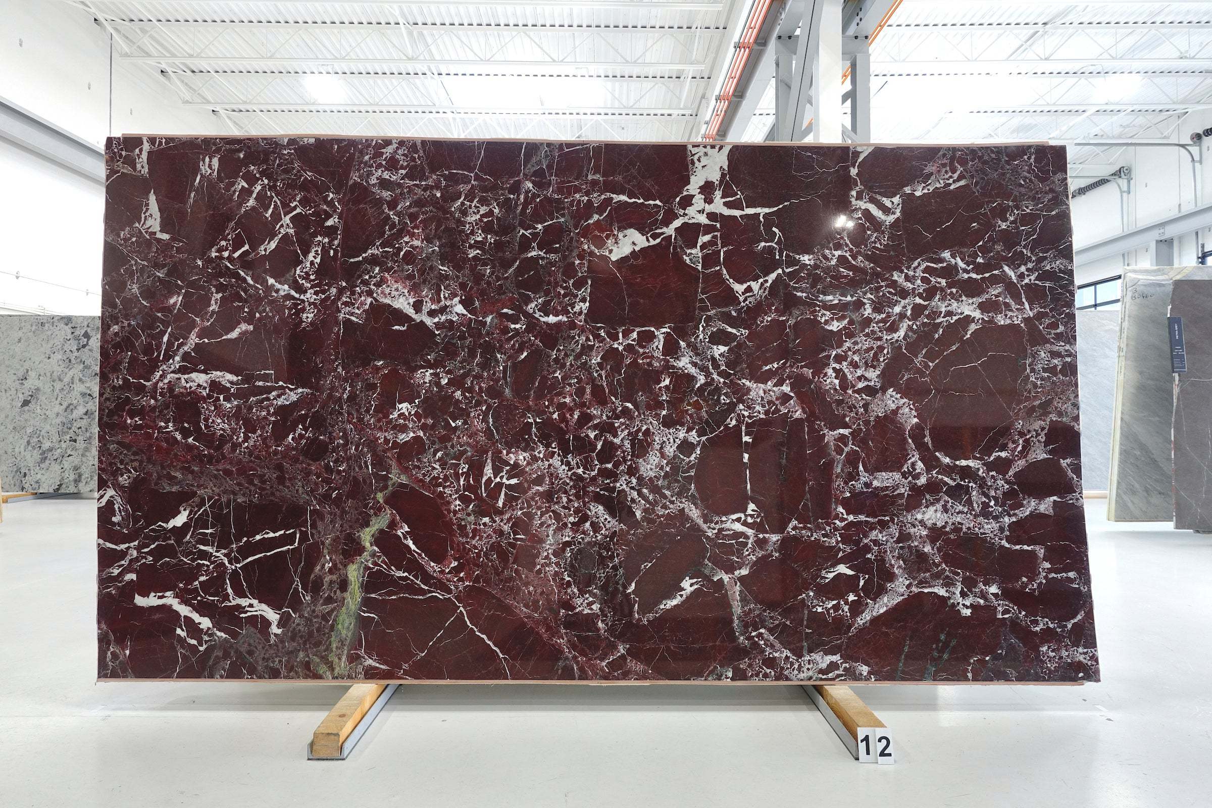 red marble rosso levanto slab