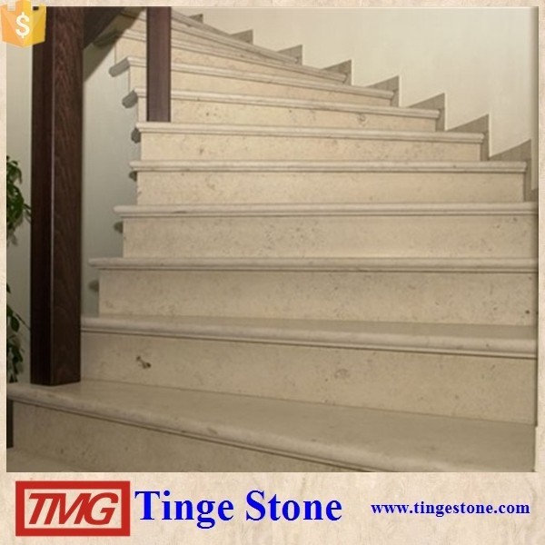 Beige marble Stair, Crema Marfil Marble Step