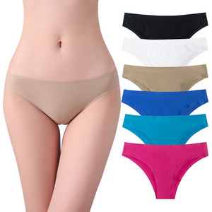 Hot Women'S Seamless Underwear Boxer Underwear Briefs Mature Cool Classic Cotton Fitness Seamless Panties