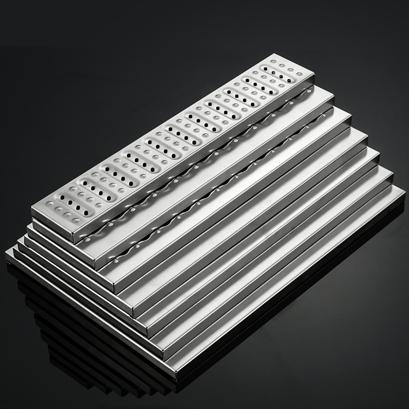 Drain Gutter Manufacturer Factory/ss316 kitchen stainless steel trench drain cover