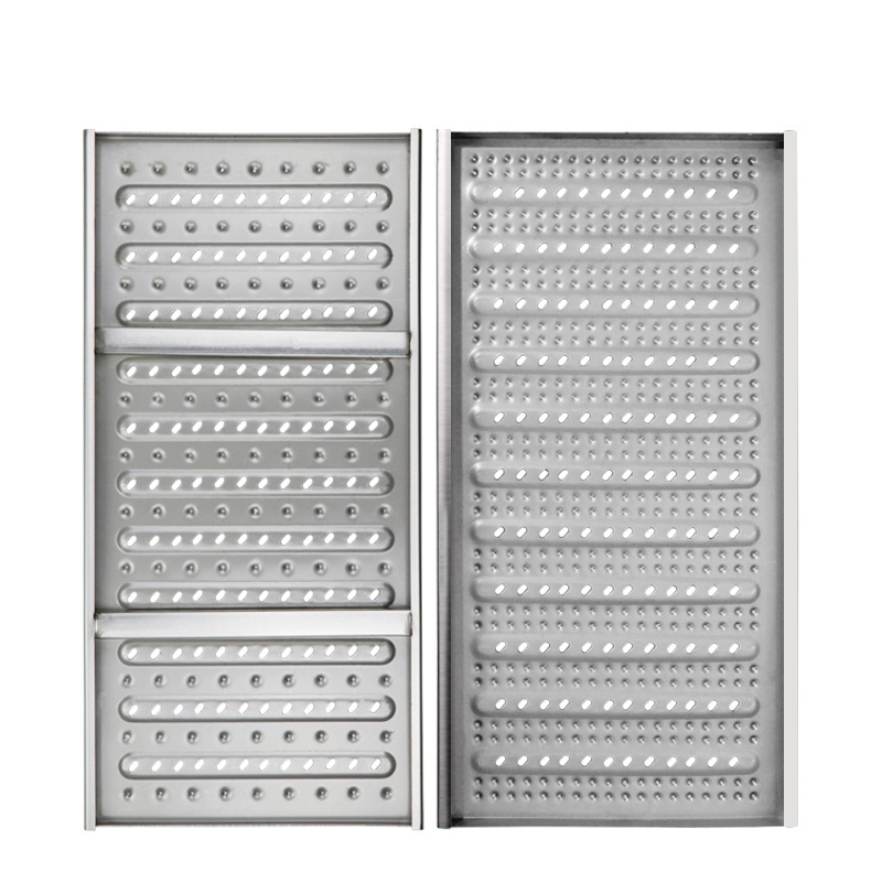 Low Price Brushed Finish  Stainless Steel Linear Floor Trench Drain Grating Cover for Kitchen