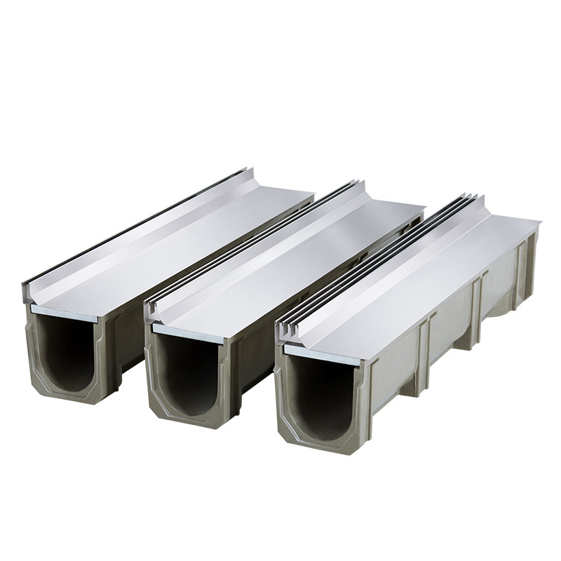 Top Quality Polymer Concrete Trench Linear Drain Channel For Drainage System