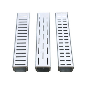 High Quality Stainless Steel Linear Drainage Gutter Cover For Sewage Channel