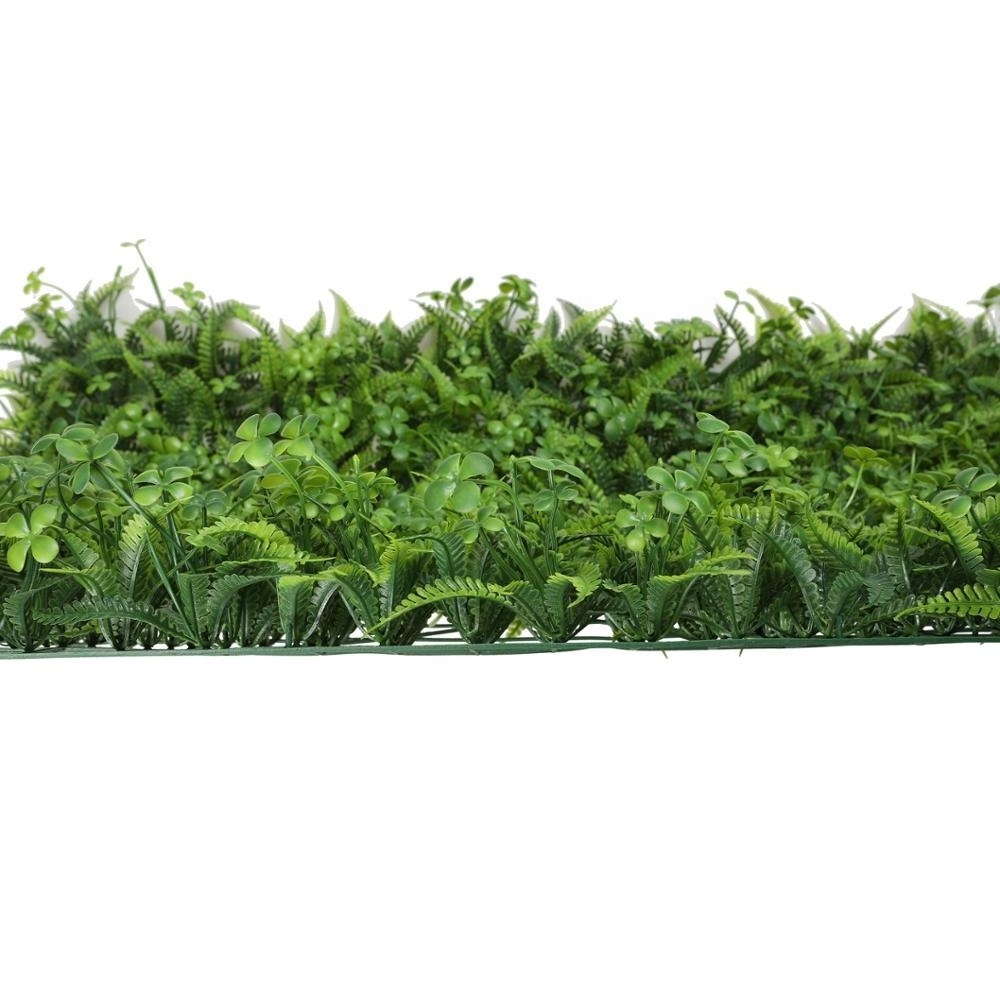 Indoor and outdoor decoration artificial grass wall mat boxwood hedge artificial wall fern grass panels