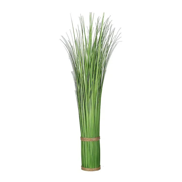 Onion Wheat Grass Fake Plastic Bushes Outdoor Home Garden Decor Artificial Tall Onion Grass