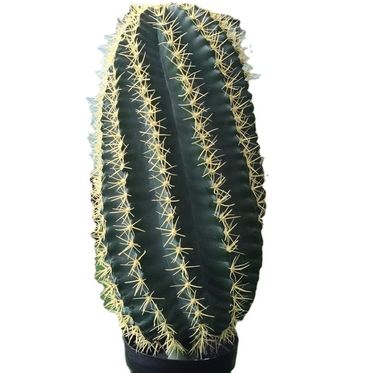 TH-20 Artificial golden barrel cactus desert floral succulent plants for home office decoration