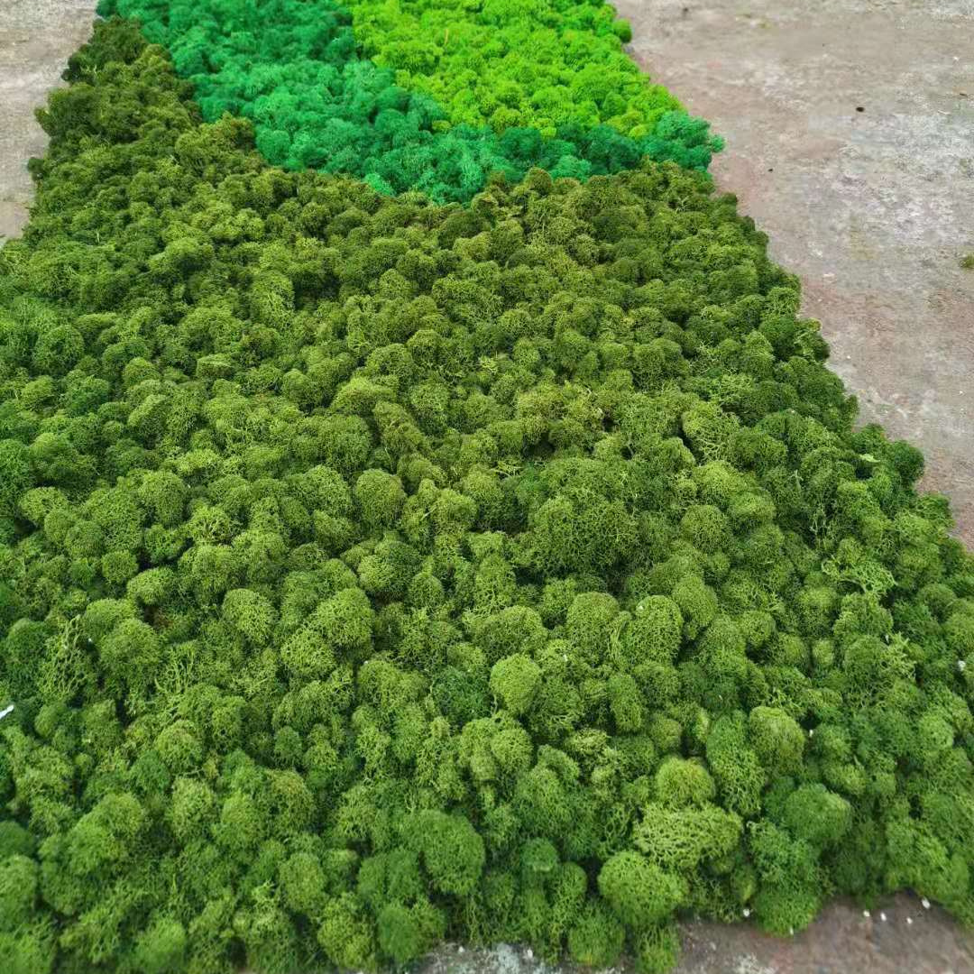 High Quality Artificial Moss Wall Panel Art Fake Moss Wall For Outdoor Decoration