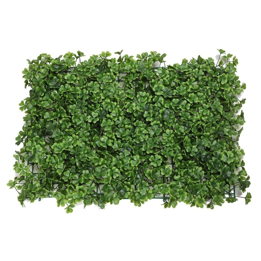 Hot selling artificial grass wall decorative fakes leaves, plastic grass leaves wall for decor