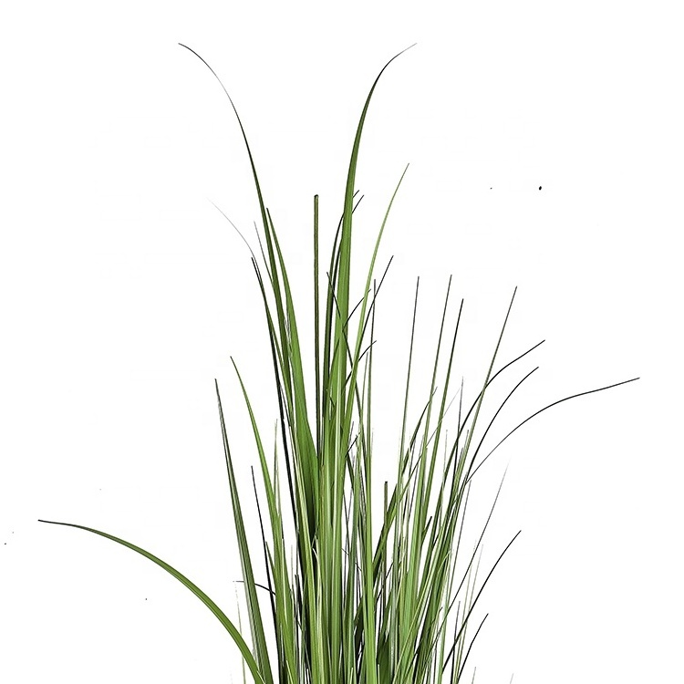 120cm high dark green artificial crafted onion grass for home decoration