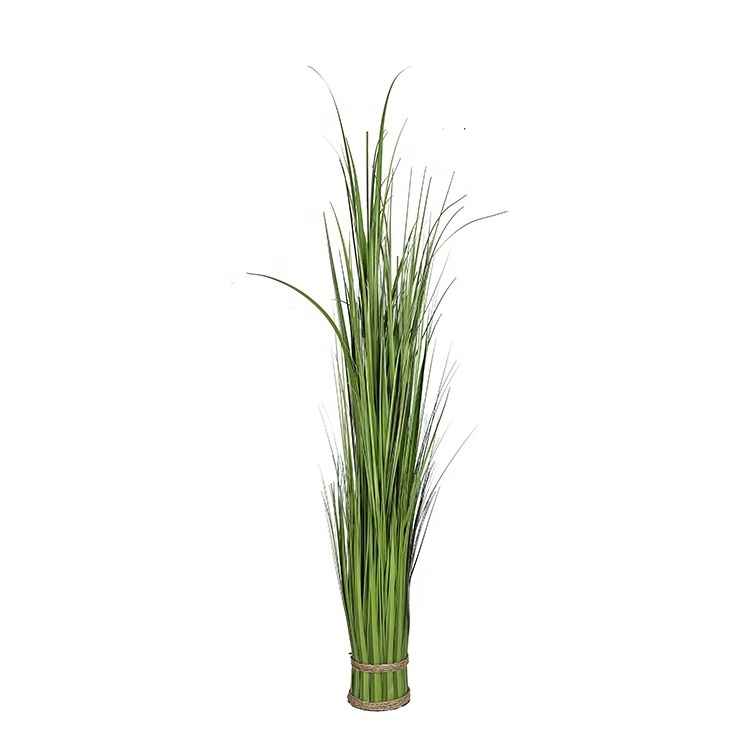 120cm high dark green artificial crafted onion grass for home decoration